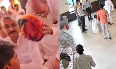 दो पगड़ी, दो नेता, नजारा ऐसा देखने वाले भावुक हो जाए