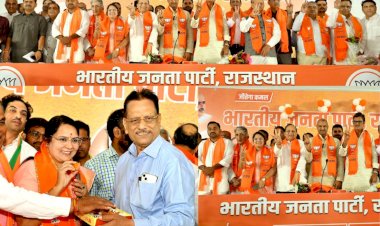 ज्योति खंडेलवाल, चंन्द्रशेखर बैद, रविन्द्र सिंह भाटी सहित आधा दर्जन नेताओं ने थामा भाजपा का दामन