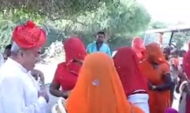 मंत्री सुखराम बिश्नोई पर लगा नोट बांटने का आरोप