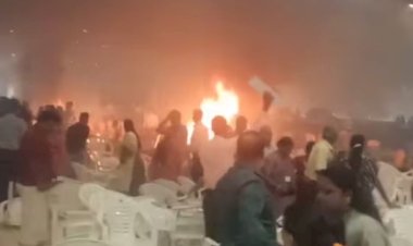 प्रार्थना सभा में तीन धमाके, महिला की मौत, कई घायल, अमित शाह ने बुलाई हाई-लेवल मीटिंग