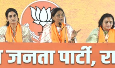 कांग्रेस पार्टी का चाल, चरित्र और चेहरा बताते हैं उनके परिजनों पर दर्ज दुष्कर्म के मामले, गहलोत शासन में बेटियां भयभीत 