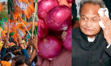 भाजपा बोली- गरीब की थाली का प्याज होता जा रहा दूर, गहलोत सरकार का कुप्रबन्धन महंगाई का जिम्मेदार