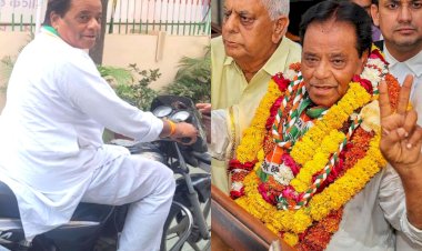 गली-मोहल्ले में बाइक पर कांग्रेस का प्रचार करने वाले आरआर तिवाड़ी गहलोत के मंत्री पर पड़ गए भारी