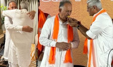रामेश्वर दाधीच ने थामा भाजपा का दामन