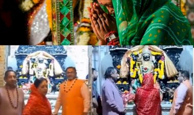 वोटिंग के बाद वसुंधरा राजे पहुंची मां त्रिपुरा सुंदरी के दर