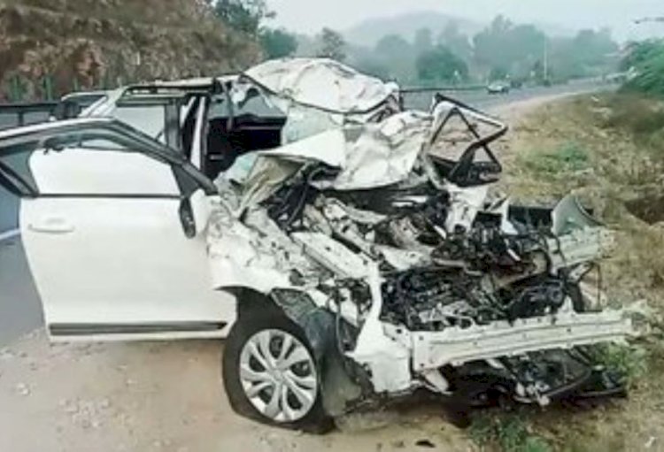 डूंगरपुर में रॉन्ग साइड और तेज रफ्तार बनी 4 लोगों का काल, एक गंभीर