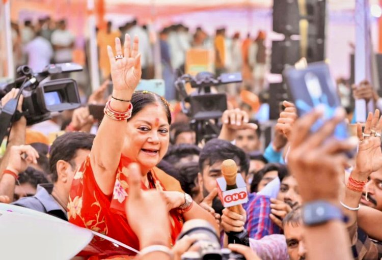 वसुंधरा राजे बोलीं- रिटायरमेंट की बात अपने दिमाग में मत रखना, अभी तो कई काम...