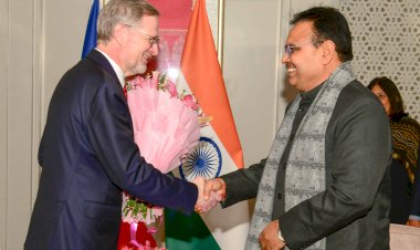 राजस्थान में उद्योग एवं निवेश की अपार संभावनाएं मुख्यमंत्री भजनलाल शर्मा ने किया चेक गणराज्य के निवेशकों को आमंत्रित