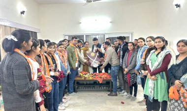 भाजयुमो नव मतदाता संपर्क अभियान का आगाज करेगा : जोशी