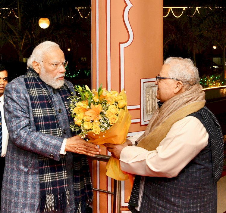 जयपुर दौरे के दौरान पीएम मोदी ने बीजेपी नेताओं से गुटबाजी और भ्रष्टाचार से दूर रहने का आग्रह किया