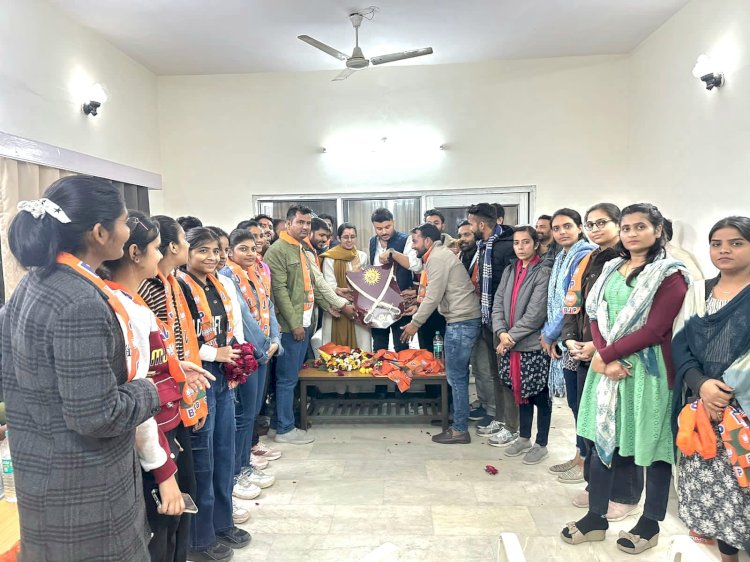 भाजयुमो नव मतदाता संपर्क अभियान का आगाज करेगा : जोशी