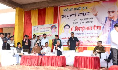 कृषि में नवाचार अपनाकर अपनी आय करे तिगुना — कृषि मंत्री डॉ. किरोड़ी लाल मीना