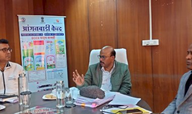 मुख्य सचिव के साथ होने वाली बैठक की तैयारी के लिए महिला एवं बाल विकास विभाग शासन सचिव की अध्यक्षता में बैठक आयोजित