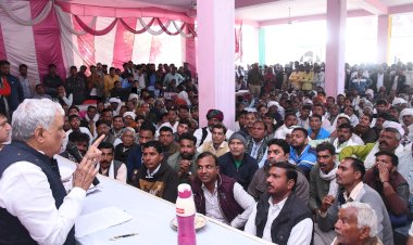मंत्री डॉ. किरोड़ी लाल मीना के द्वारा सवाईमाधोपुर जिले में  जनसुनवाई