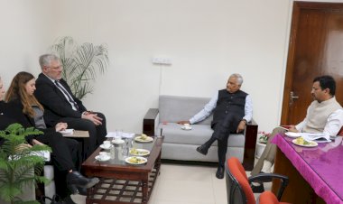 कृषि मंत्री डॉ. किरोड़ी लाल मीणा की वार्ता उद्यानिकी खेती में किसानों को मिलेगा इजरायली तकनीक का लाभ