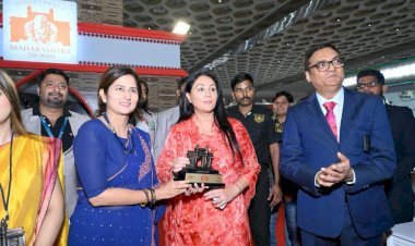 राजस्थान टूरिज्म को मिला सर्वश्रेष्ठ डिजाइन और सजावट का पुरस्कार