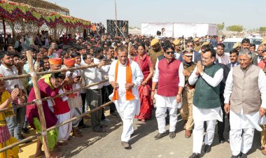 मुख्यमंत्री का ईआरसीपी के लिए विभिन्न स्थानों पर होगा भव्य स्वागत
