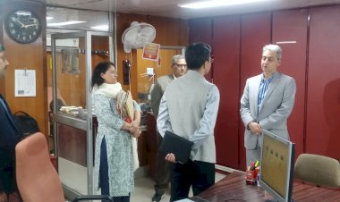 मुख्य सचिव सुधांश पंत ने किया राजस्थान आवासन मण्डल का औचक निरीक्षण -बेहतर व्यवस्था पर संतोष व्यक्त किया