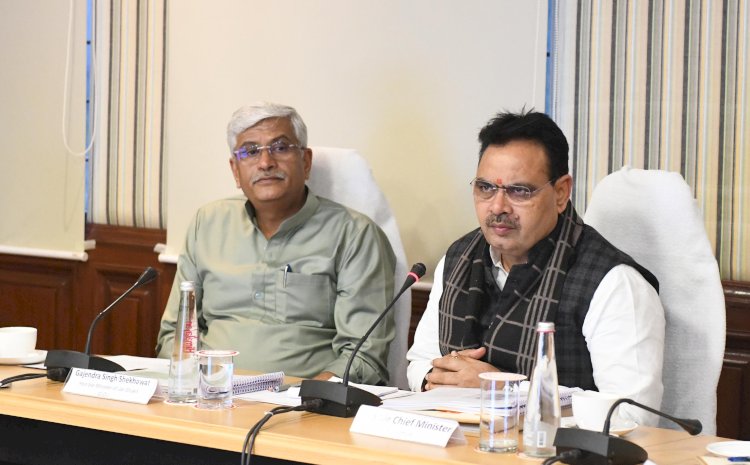 हर घर नल से जल के सपने को साकार करने के लिए प्रदेश में जल जीवन मिशन का कार्य शीघ्र पूरा होगा : मुख्यमंत्री भजनलाल शर्मा 