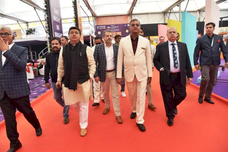 उद्योग एवं वाणिज्य राज्यमंत्री ने 57वें आई.एच.जी.एफ. दिल्ली फेयर- स्प्रिंग 2024 में की शिरकत