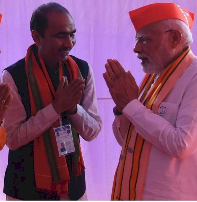 गणपत सिंह राठौड़ को किसान मोर्चा के प्रदेश उपाध्यक्ष नियुक्त किया 