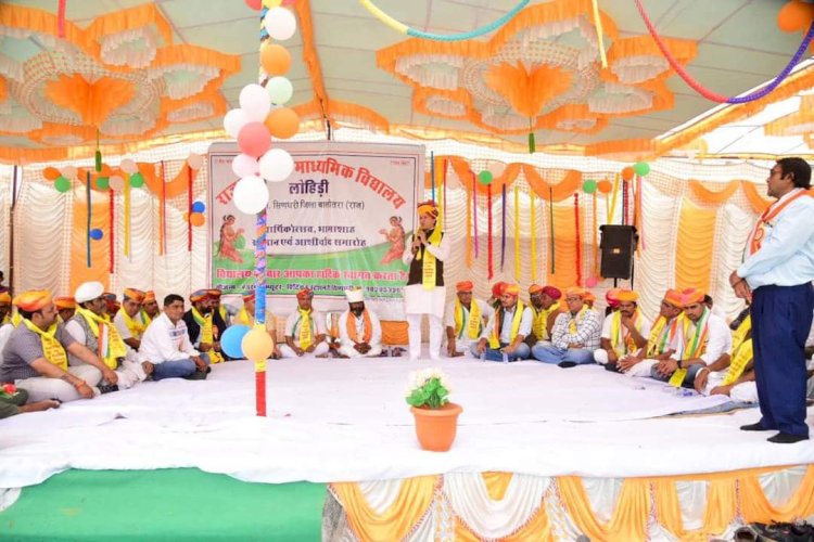 सिवाना विधानसभा में प्रवास के दौरान केंद्रीय कृषि राज्य मंत्री कैलाश चौधरी ने सांसद के रूप में गिनाई अपनी उपलब्धियां