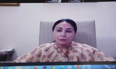 प्रधानमंत्री नरेंद्र मोदी के नेतृत्व में महिला सशक्तीकरण के अनेकों निर्णय और कार्य किए गए- दिया कुमारी —उप मुख्यमंत्री ने कहा महिलाएं राष्ट्र के विकास के लिए बराबरी से कर रही योगदान