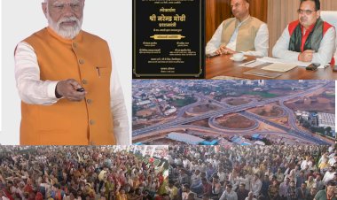 नरेन्द्र मोदी ने किया अमृतसर-जामनगर इकॉनोमिक कॉरिडोर के 2 खण्डों का उद्घाटन