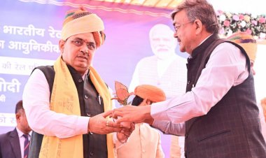 85 हजार करोड़ की रेलवे परियोजनाओं का लोकार्पण एवं शिलान्यास