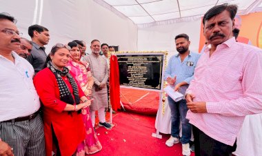 ऊर्जा मंत्री हीरालाल नागर  ने किया 10 करोड़ रूपये लागत की ग्राम सड़कों का शिलान्यास
