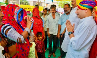 नर्मदा का जल लाकर जालोर में पानी की समस्या दूर करेंगे: वैभव गहलोत