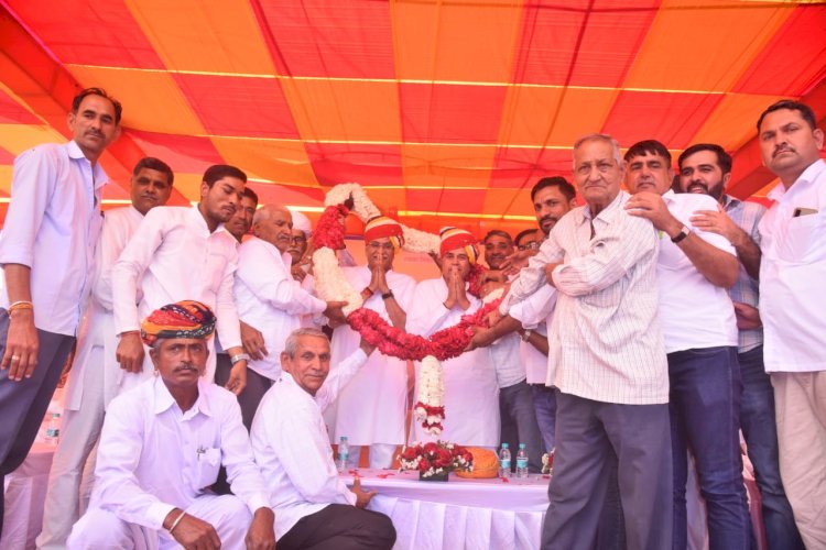 जोजरी नदी के पुनरुद्धार योजना में 172.58 करोड़ से होने वाले विभिन्न कार्यों का शिलान्यास हुआ