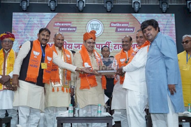 कांग्रेस ने देश को भ्रष्टाचार, तुष्टीकरण और आतंकवाद दियाः भजन लाल शर्मा