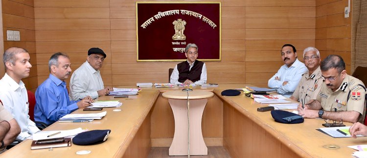 मुख्य सचिव ने 5 पड़ोसी राज्यों के साथ वीडियो कॉन्फ्रेंसिंग से की समीक्षा बैठक, बॉर्डर चेक पॉइन्ट्स पर प्रभावी कार्रवाई की आवश्यकता- मुख्य निर्वाचन अधिकारी