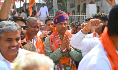 भाजपा की मोदी सरकार में जनता के सपने हो रहें है साकार - सीपी जोशी 
