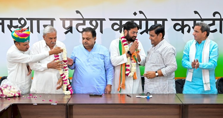अजमेर से निर्दलीय  प्रत्याशी  वाजिद खान चीता तथा पुष्कर विधानसभा क्षेत्र में निर्दलीय पूर्व विधायक गोपाल बहोती पार्टी में वापसी