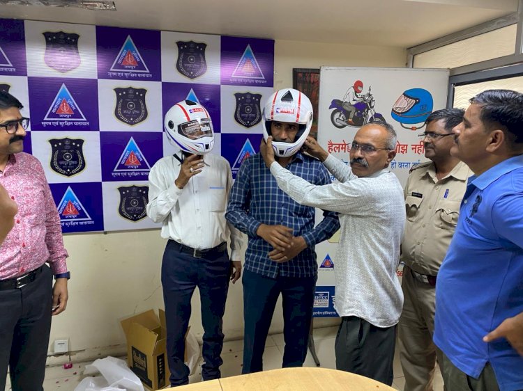 300 यातायात पुलिसकर्मियों ने 2047 तक सड़क हादसों रहित राष्ट्र ननिर्माण का लिया संकल्प