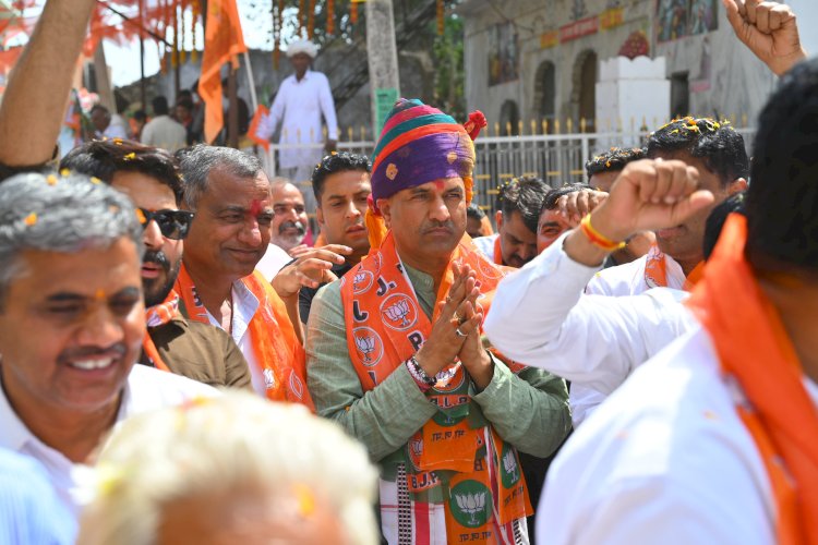 भाजपा की मोदी सरकार में जनता के सपने हो रहें है साकार - सीपी जोशी 