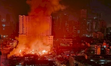 कंप्यूटर फैक्ट्री में लगी आग, लाखों का सामान जलकर  नष्ट