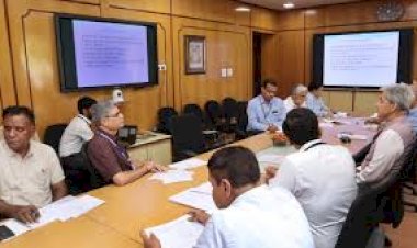 प्रदेश में सभी सम्बंधित विभाग के समन्वय से हो भूजल प्रबंधन मजबूत - मुख्य सचिव