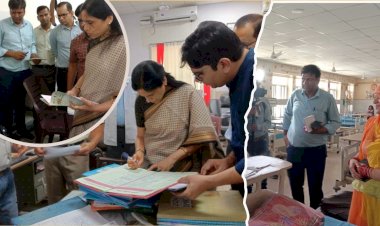 आकस्मिक निरीक्षण, साफ-सफाई में खामी मिलने पर अधीक्षक को कारण बताओ नोटिस