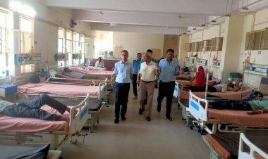 राजकीय स्वास्थ्य केंद्रों में गर्मी से बचाव के किये जा रहे अतिरिक्त इंतजाम: जिला कलक्टर