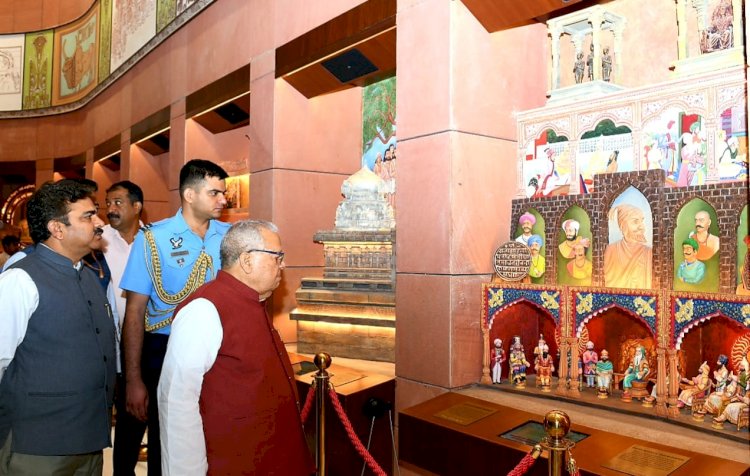 भारतीय शिल्प-स्थापत्य और संवैधानिक दृष्टि से नवीन संसद भवन अद्वितीय-राज्यपाल कलराज मिश्र