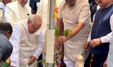 वन एवं पर्यावरण मंत्री के प्रतिदिन पौधारोपण की पहल को राज्यपाल ने सराहा