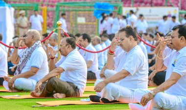 प्रधानमंत्री की पहल से विश्व में योग हुआ लोकप्रिय- भजनलाल शर्मा