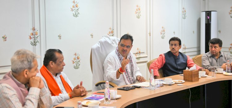 निवेशकों को हर स्तर पर मदद करेगी राज्य सरकार - भजनलाल शर्मा