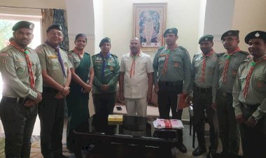 हिन्दुस्तान स्काउट गाइड संगठन ने राजस्थान विधान सभा अध्यक्ष वासुदेव देवनानी के प्रति आभार व्यक्त किया