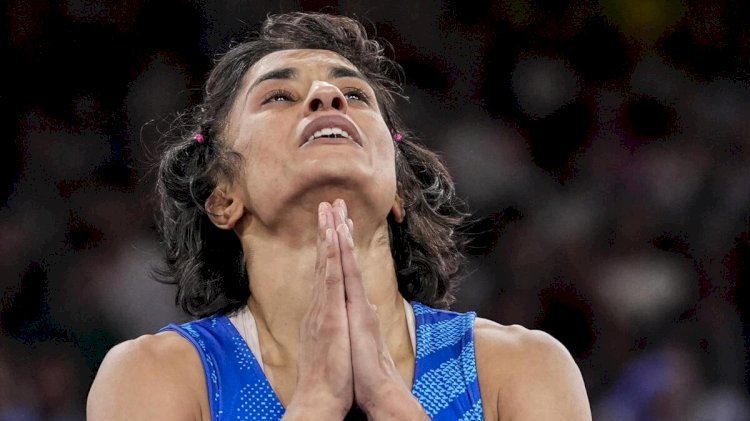 भारत की पहलवान विनेश फोगाट पेरिस ओलम्पिक से बाहर