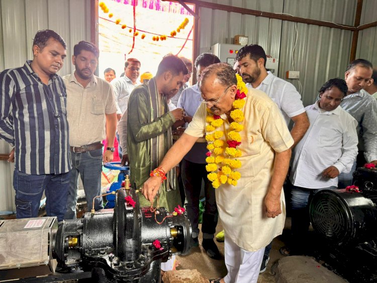 अजमेर की पेयजल समस्या के स्थायी समाधान के लिए विधानसभा अध्यक्ष वासुदेव देवनानी के नेतृत्व में ईआरसीपी योजना की पहल और विकास कार्यों की शुरुआत