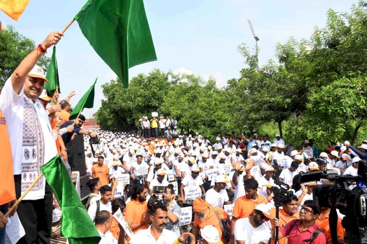 मुख्यमंत्री भजनलाल शर्मा ने पर्यावरण संरक्षण हेतु साइक्लोथोन का शुभारंभ कर जनसाधारण को किया जागरूक